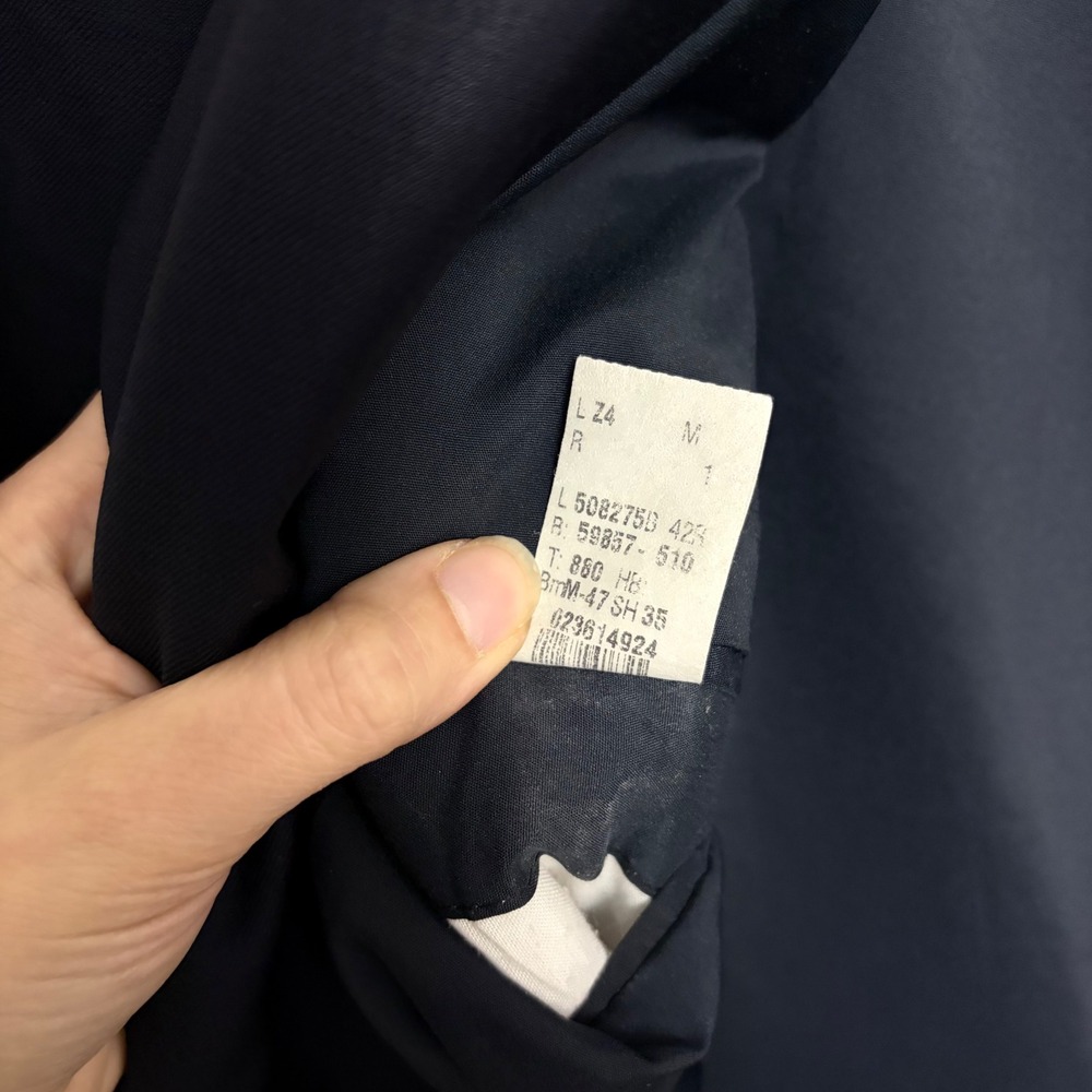 Lauren Ralph Lauren Blazer 44R Navy Blue Wool Gold Button Preppy Classic - Picture 5 of 8